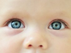 The eyes of a child