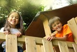  children-tree-house